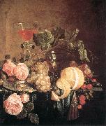 HEEM, Jan Davidsz. de, Still-Life with Flowers and Fruit swg